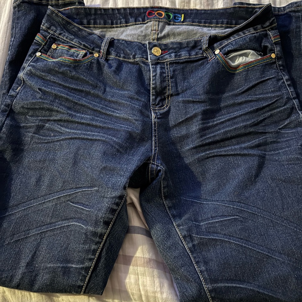 COOGI Dark Blue Relaxed Fit Jeans